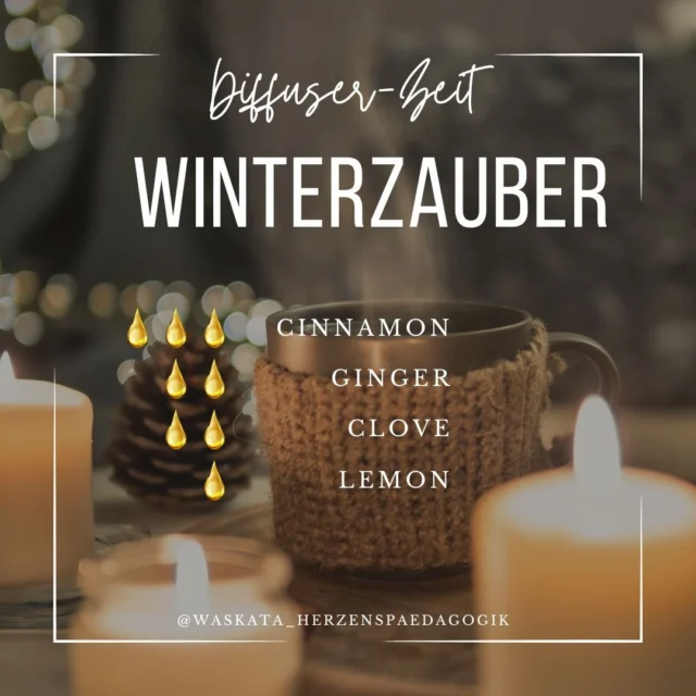...eine gemütliche Diffusermischung, die nicht nur nach "Winterwärme" schnuppert, sondern auch deine Luft reinigt und eine gesunde Atmosphäre schafft.
Mit Zimt, Ingwer, Nelke und Zitrone bist du für die kommende Adventszeit auf jedenfall gut ausgestattet;-)

Habt einen gemütlichen Abend

#ätherischeöle
#diffuser
#ganzheitlichgesund
#entspannung
#aromatherapie
#gemütlich